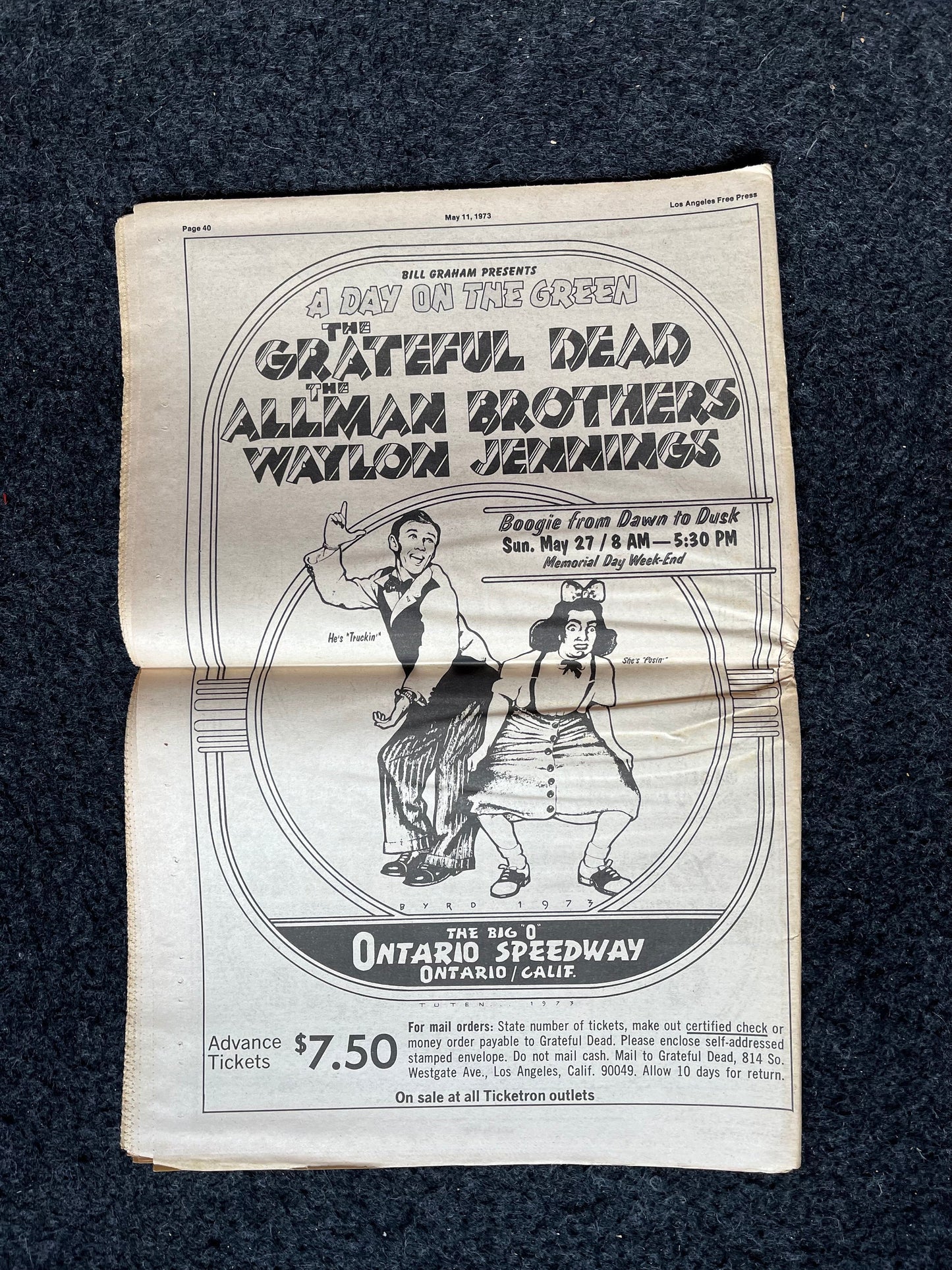 1970s CounterCulture LGBT Los Angeles Free Press, Black Panther Party, Underground Far-Left Newspaper, Vintage Newspaper, Original Newspaper