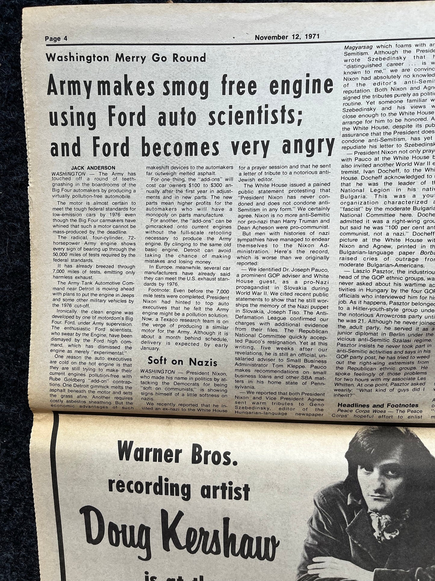 1970s CounterCulture LGBT Los Angeles Free Press, Black Panther Party, Underground Far-Left Newspaper, Vintage Newspaper, Original Newspaper