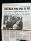 1970s RFK Assassination, Berkeley Tribe CounterCulture, Black Panther Party, Underground Newspaper, Vintage Newspaper, San Francisco