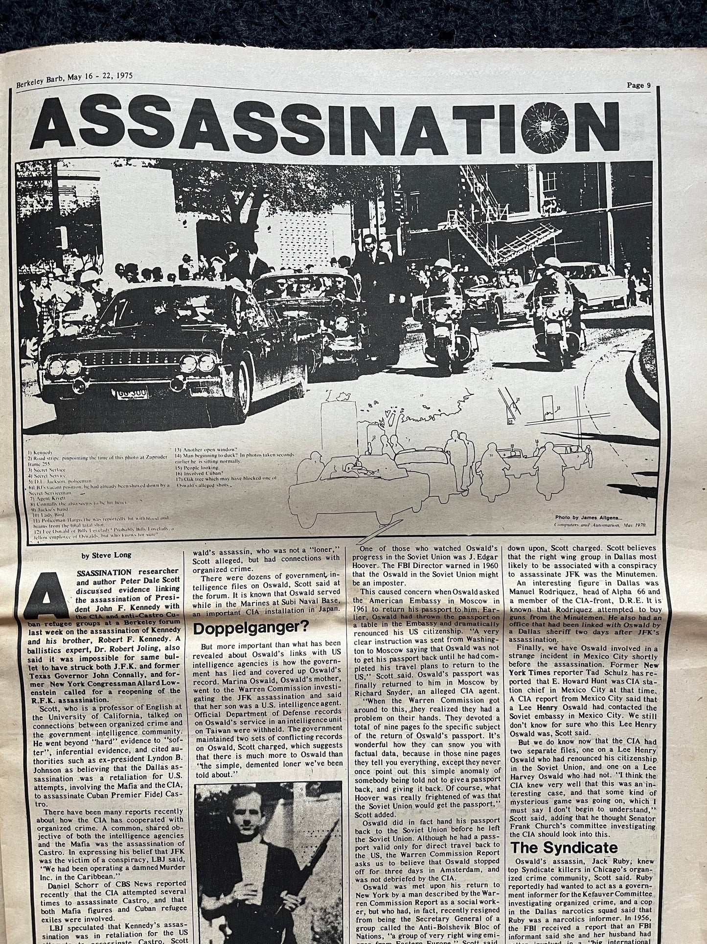 1970s Berkeley Tribe CounterCulture, Black Panther Party, Underground Newspaper, Vintage Newspaper, San Francisco California