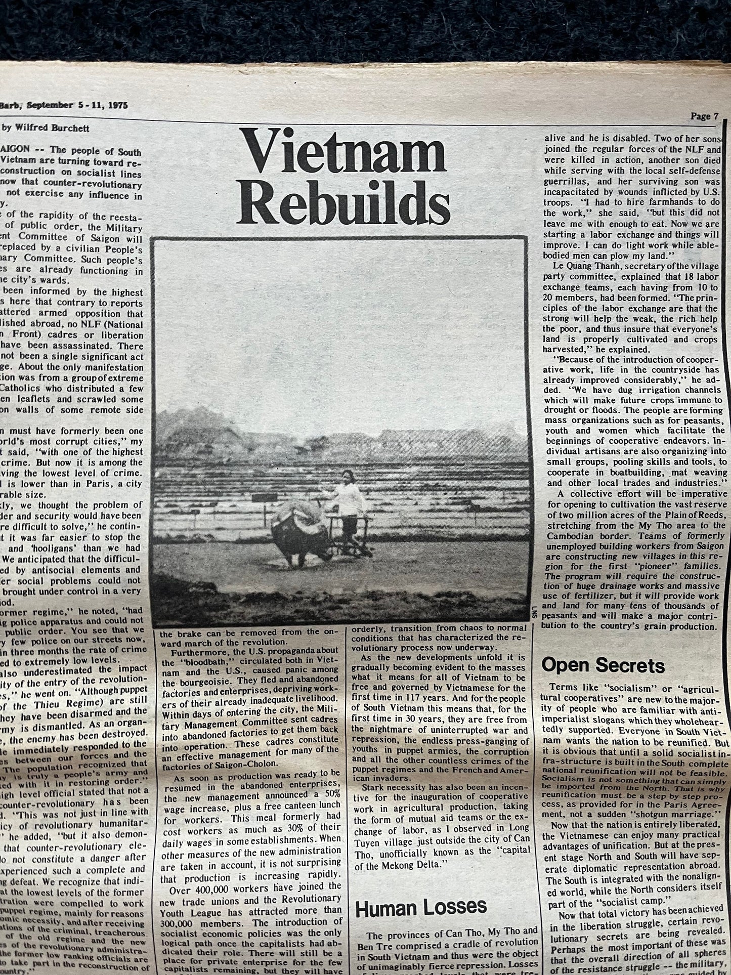 1970s Berkeley Tribe CounterCulture, Black Panther Party, Underground Newspaper, Vintage Newspaper, San Francisco California