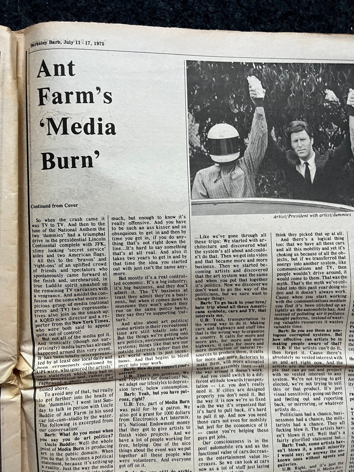 1970s Berkeley Tribe CounterCulture, Black Panther Party, Underground Newspaper, Vintage Newspaper, San Francisco California
