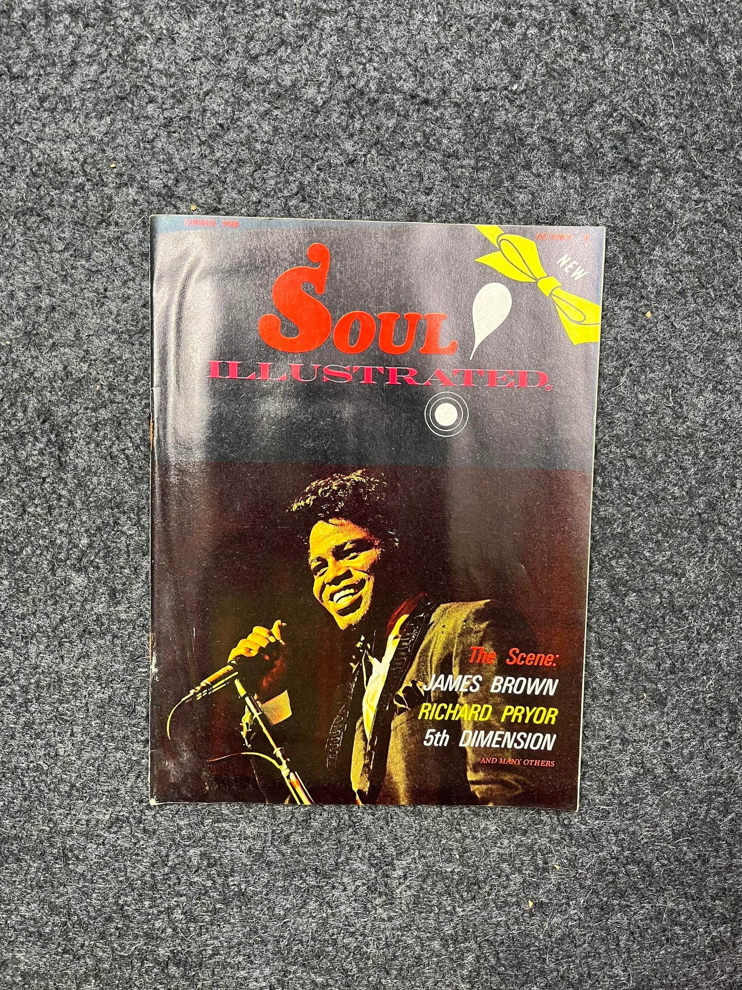 Vintage 1970s Soul Motown Magazine - Black Soul Magazine, Black Political Movements Civil Rights Era, Vintage Magazines, Black Pinup Models