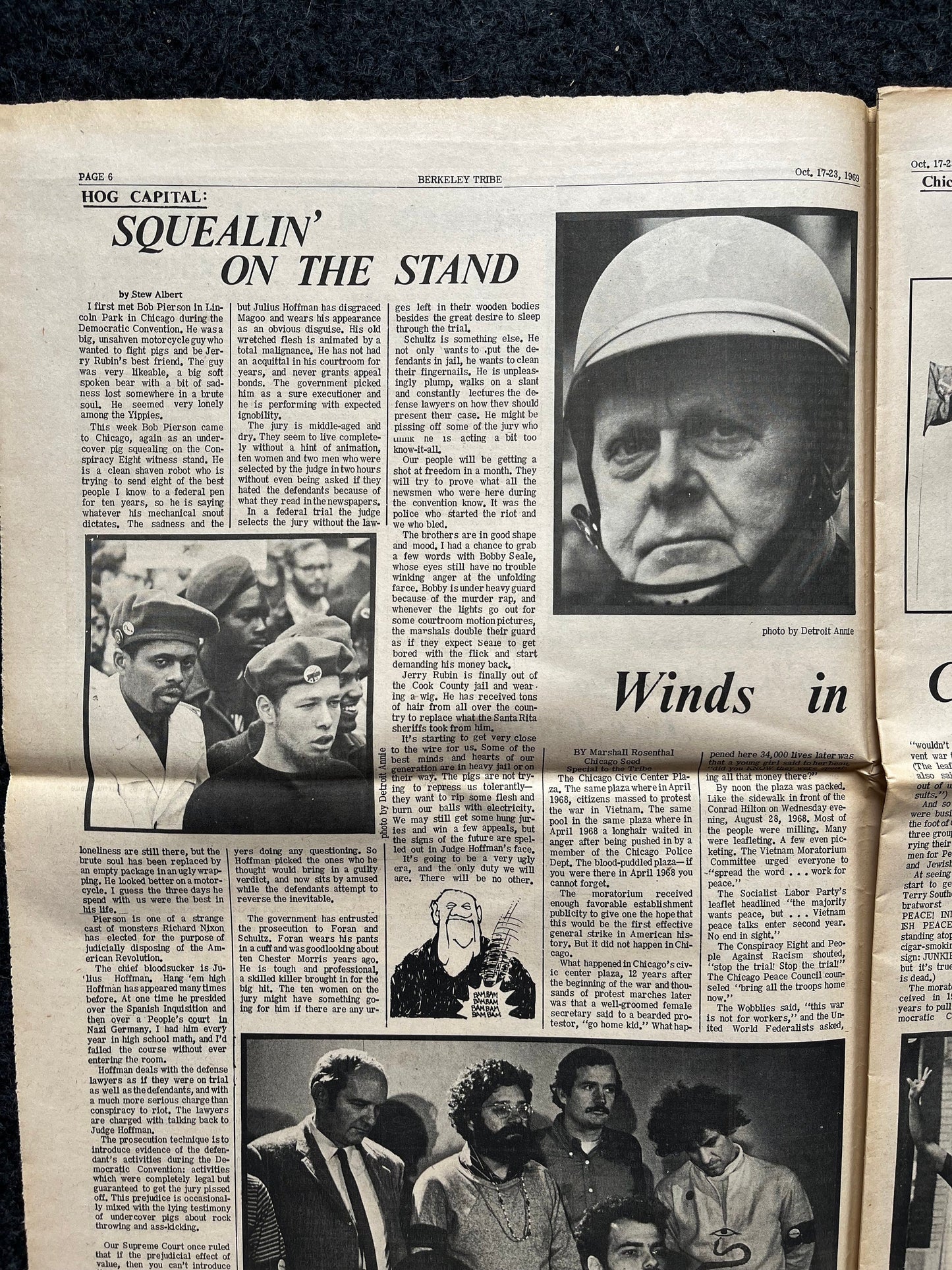 1970s Berkeley Tribe CounterCulture, Black Panther Party, Underground Newspaper, Vintage Newspaper, San Francisco California
