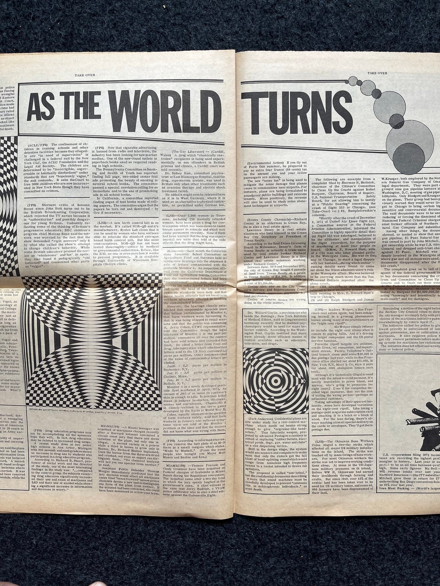 1970s Ho Chi Min Memorial Vietnam, Berkeley Tribe CounterCulture, Black Panther Party, Underground Newspaper, Vintage Newspaper, California