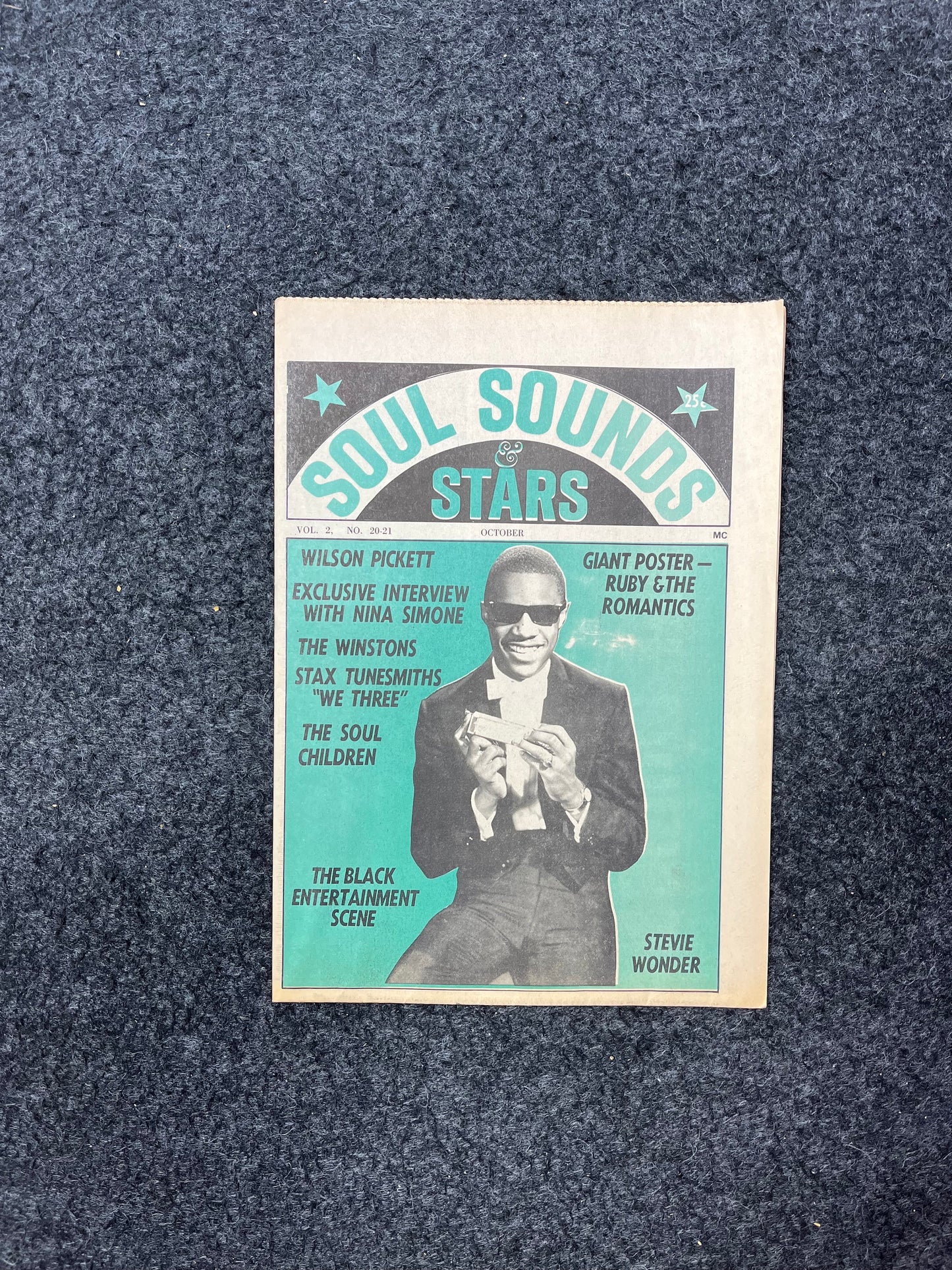 Vintage 1970s Soul Motown Magazine - Black Soul Magazine, Black Political Movements Civil Rights Era, Vintage Magazines, Black Pinup Models