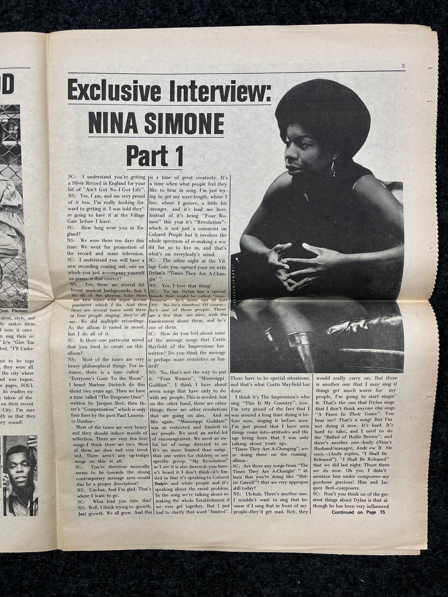 Vintage 1970s Soul Motown Magazine - Black Soul Magazine, Black Political Movements Civil Rights Era, Vintage Magazines, Black Pinup Models