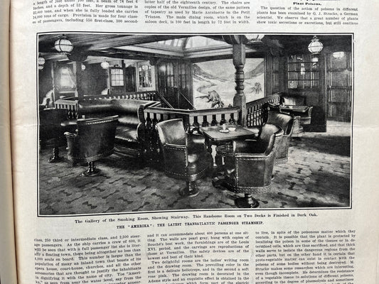1905 Valley of the Kings Discovery, Egyptian History, Egyptian Wall Decor, Scientific America Newspaper, Science Education Wall Decor Gifts,