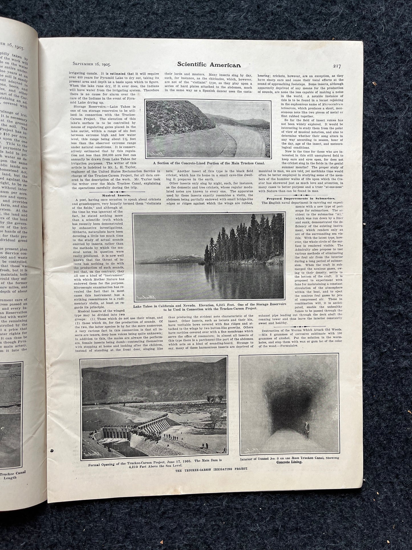 1905 Grand Central Station Remodeling, NYC Memorabilia, NYC Central Station, Scientific America Newspaper, Science Education Wall Decor Gift
