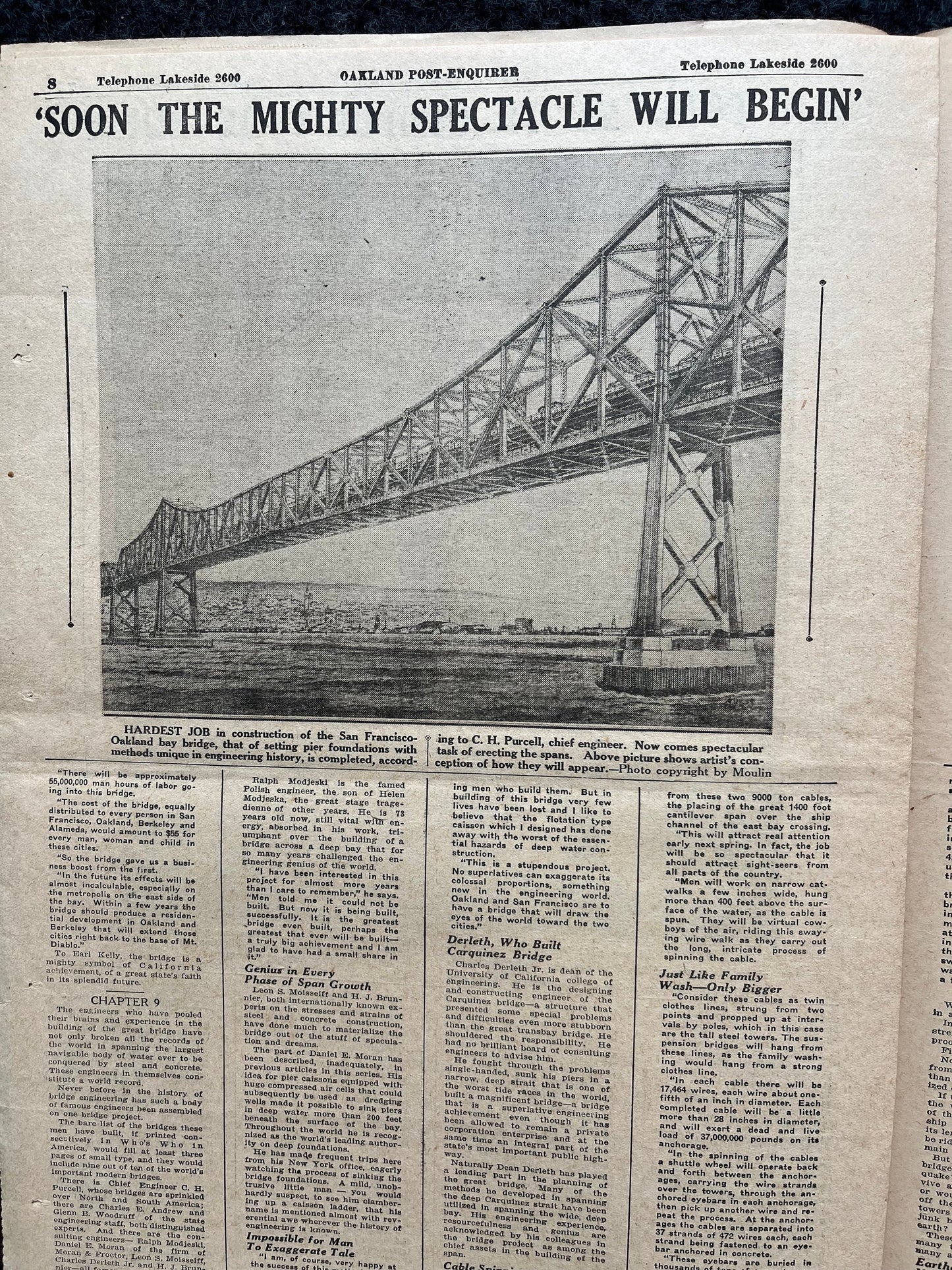 1937 Golden Gate Bridge Opening Pamphlet, San Francisco Souvenirs, Celebration of SF Pride and History, Bay Area Bridge, vintage Newspaper