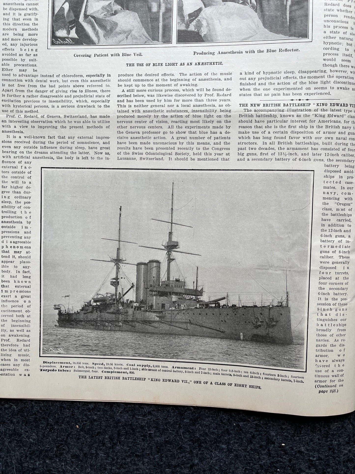 1905 NYC Hippodrome, Broadway Memorabilia , New York City NYC Memorabilia, Scientific America Newspaper, Science Education Wall Decor Gifts,