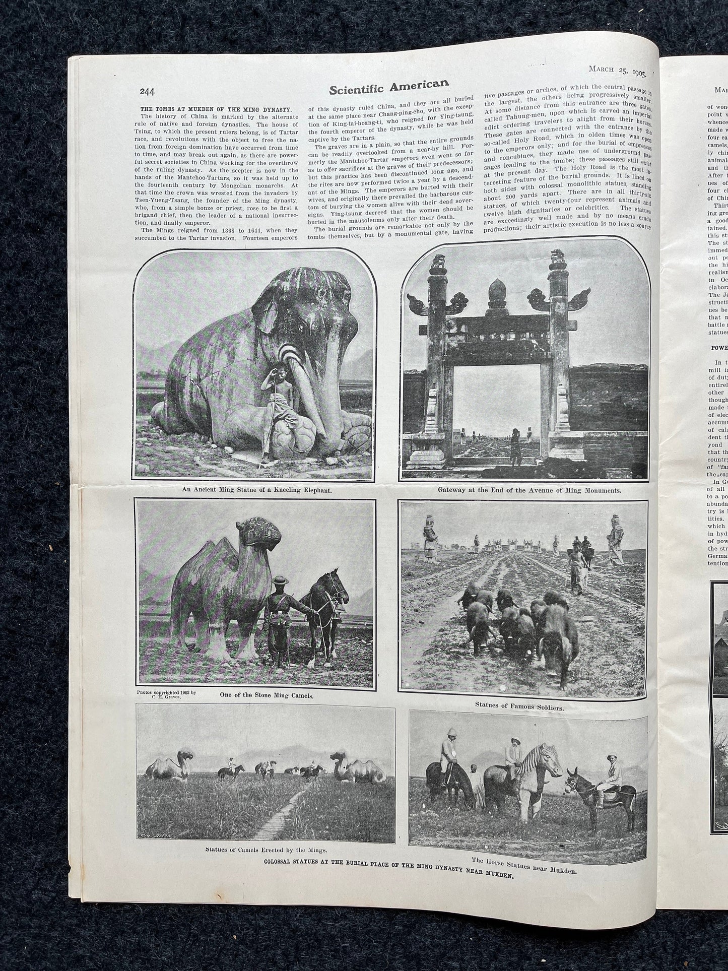1905 NYC Hippodrome, Broadway Memorabilia , New York City NYC Memorabilia, Scientific America Newspaper, Science Education Wall Decor Gifts,