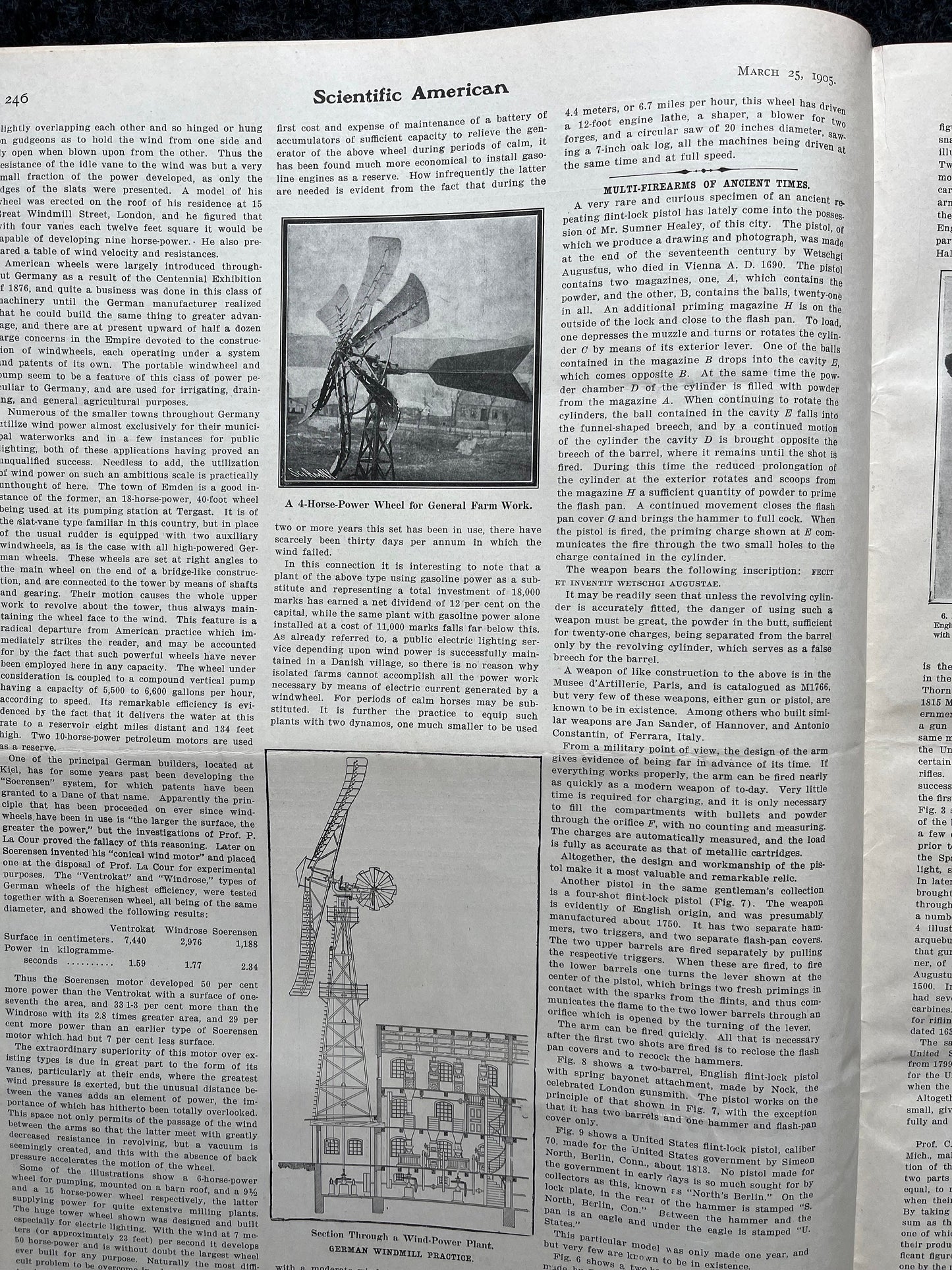 1905 NYC Hippodrome, Broadway Memorabilia , New York City NYC Memorabilia, Scientific America Newspaper, Science Education Wall Decor Gifts,