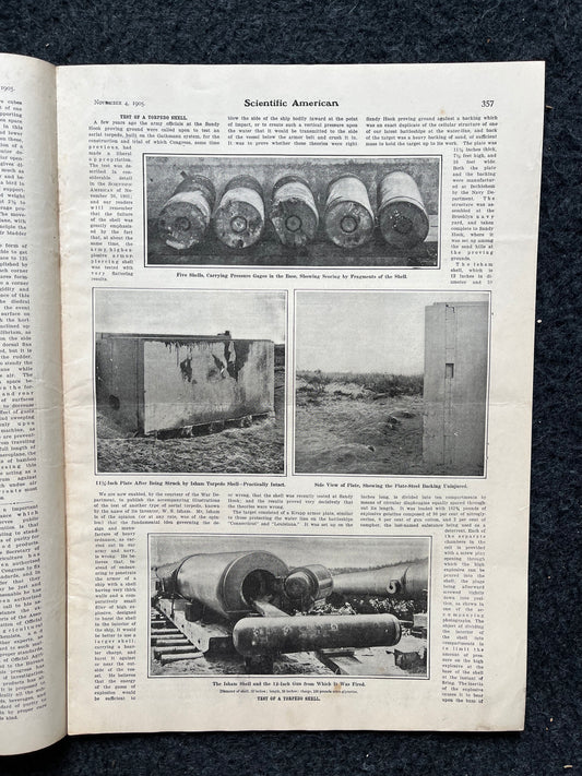 1905 Valley of the Kings Discovery, Egyptian History, Egyptian Wall Decor, Scientific America Newspaper, Science Education Wall Decor Gifts,