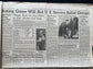 1941 WW2 San Francisco Air Raid Hoax- December 9th - Invasion of Hong Kong Guam Philippines Panama- Start of World War 2 Original Vintage