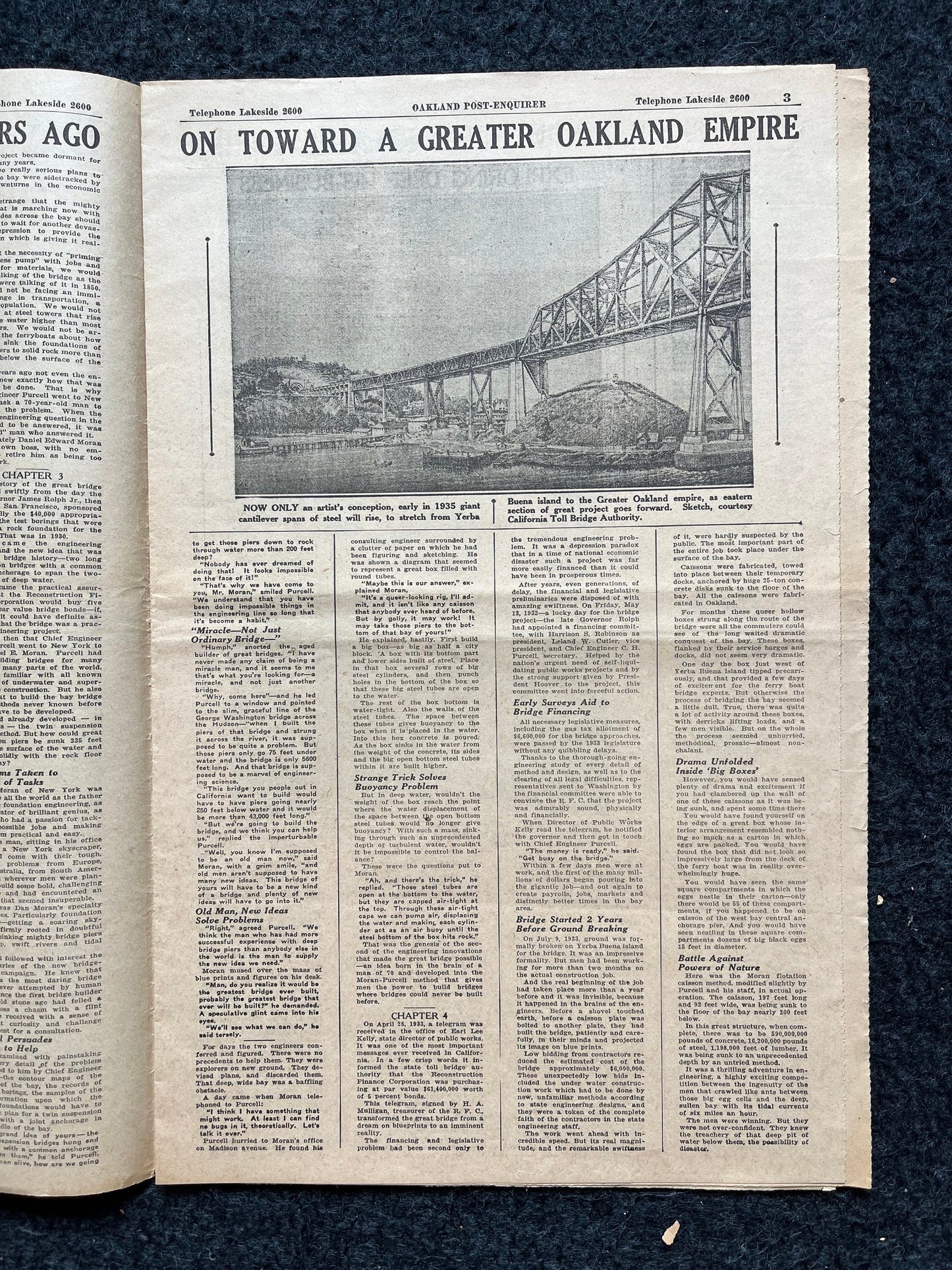 1937 Golden Gate Bridge Opening Pamphlet, San Francisco Souvenirs, Celebration of SF Pride and History, Bay Area Bridge, vintage Newspaper