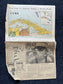 1962 Cold War Cuban Missile Crisis - Russian Warships Travel To Cuba - US Blockade - Vintage Original Newspaper - Red Scare USSR Soviet Unio