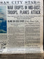 1967 Six Day War in Middle East, Arab Jewish History, Middle East Memorabilia, Bar Mitzvah Gifts,