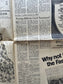 1967 Six Day War in Middle East, Arab Jewish History, Middle East Memorabilia, Bar Mitzvah Gifts,