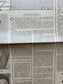 1962 Cold War Cuban Missile Crisis - Russian Warships Travel To Cuba - US Blockade - Vintage Original Newspaper - Red Scare USSR Soviet Unio