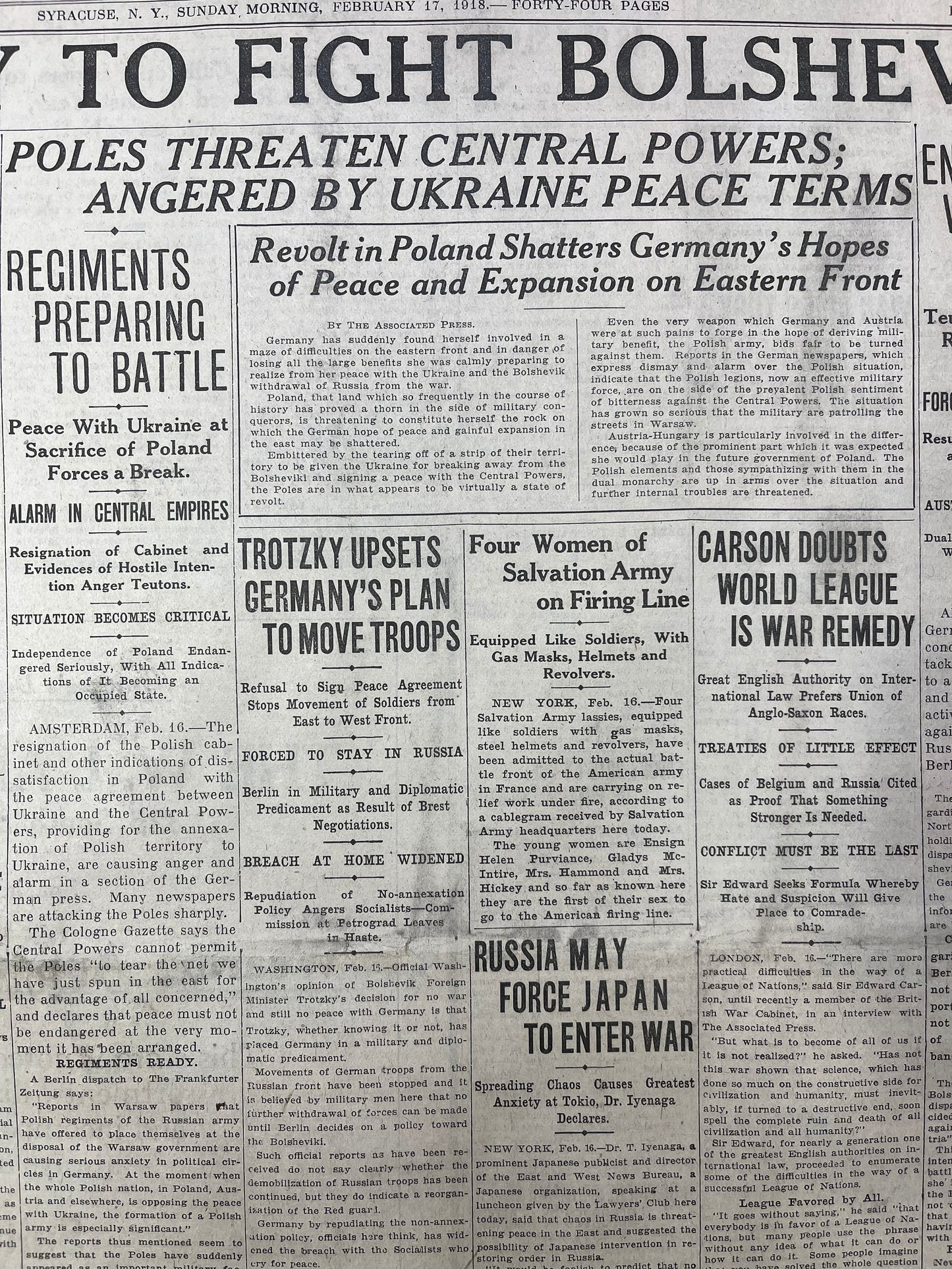 WWI 1918 Bolshevik Revolution Seeks Peace with Central Powers, Treaty of Brest-Litovsk, October Revolution and WWI Memorabilia, Gifts