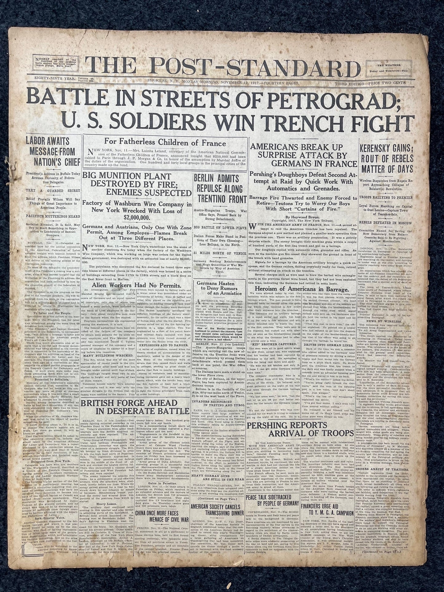 1917 October Revolution Battle of Petrograd, WWI USSR Revolution, Bolshevik Red Army Attacks White Army, Communist Memorabilia and Art, Vint