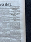 Original 1876 General Custers Last Stand, Battle of Little Bighorn Wild West Gifts, Vintage Newspaper US Civil War Military Gifts, Husband