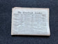 Original 1876 General Custers Last Stand, Battle of Little Bighorn Wild West Gifts, Vintage Newspaper US Civil War Military Gifts, Husband