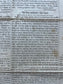 1856 Christian Religious Newspaper, Original Christian Memorabilia, Jesus Prayer and Protestant Wall Decor, Evangelical Art Decor