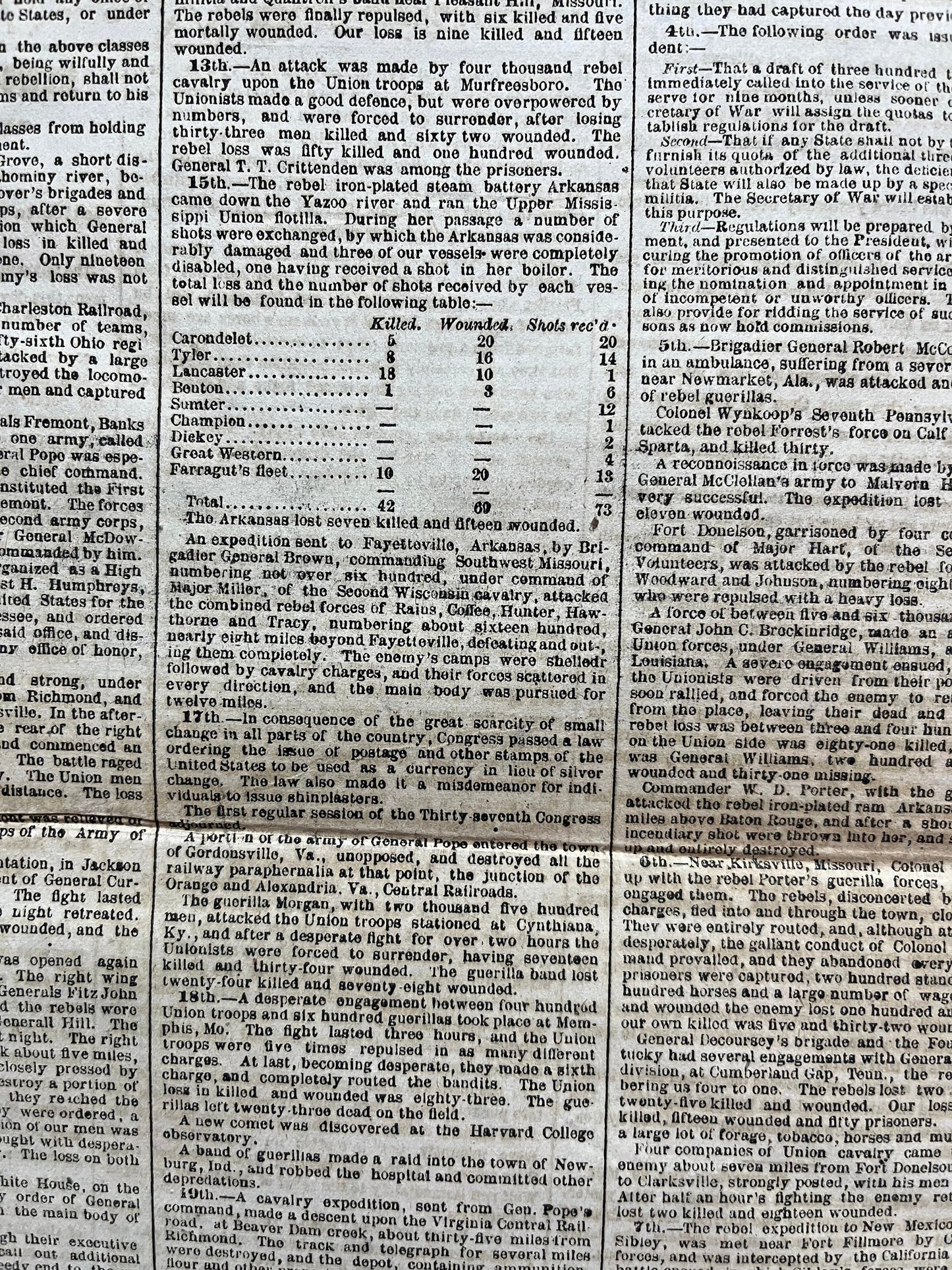 1862 Battle at Fredickburg, Ulysses S Grant Vs Lee, Civil War Map Original Newspaper, Virginia History Memorabilia, Gifts for Dads Civil War