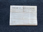 1856 Christian Religious Newspaper, Original Christian Memorabilia, Jesus Prayer and Protestant Wall Decor, Evangelical Art Decor