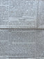 1856 Christian Religious Newspaper, Original Christian Memorabilia, Jesus Prayer and Protestant Wall Decor, Evangelical Art Decor