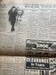 1932 Charles Lindbergh Baby Death – Original Day Of Newspaper – Lindbergh Conspiracy Hauptmann – Original Vintage Newspaper – Conspiracy