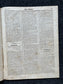 US War of 1812 Day After Declaration of War Original Newspaper, American Military Gifts Vintage United States History, Andrew Jackson