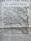 1862 Siege of Yorktown, Civil War Map Original Newspaper, Virginia History Memorabilia, Gifts for Dads Civil War Decor, Reenactment Gifts,