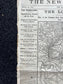 1861 Battle of Frederickton, Civil War Map Original Newspaper, Missouri History Memorabilia, Gifts for Dads Civil War Decor, Reenactment Gi
