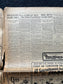 1932 Charles Lindbergh Baby Death – Original Day Of Newspaper – Lindbergh Conspiracy Hauptmann – Original Vintage Newspaper – Conspiracy
