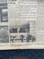 NASA Moon Landing - Day Of - Apollo 11 Moon Landing Newspaper - Space Race July 21st 1969 Vintage Newspaper
