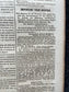 1862 Recognition of the South, Mcclellans Army Advance Mill, Famous Civil War Battle, Civil War Map Original Newspaper, Virginia History