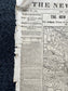 1862 Burnside Expedition North Carolina Invasion, Famous Civil War Battle, Civil War Map Original Newspaper, Virginia History Memorabilia,