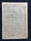 1864 Battle of Coal Harbor Civil War Newspaper, Civil War Map Original Newspaper, Virginia History Memorabilia, Gifts for Dads Civil War Dec