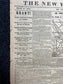 1864 Battle of Coal Harbor Civil War Newspaper, Civil War Map Original Newspaper, Virginia History Memorabilia, Gifts for Dads Civil War Dec
