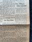 1934 Bonnie and Clyde Death Prohibition Newspaper, Original Vintage Newspaper, Great Depression Gangster Collectible, Man Cave Bar Art Gifts