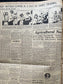 1934 Bonnie and Clyde Death Prohibition Newspaper, Original Vintage Newspaper, Great Depression Gangster Collectible, Man Cave Bar Art Gifts
