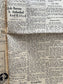 1934 Bonnie and Clyde Death Prohibition Newspaper, Original Vintage Newspaper, Great Depression Gangster Collectible, Man Cave Bar Art Gifts