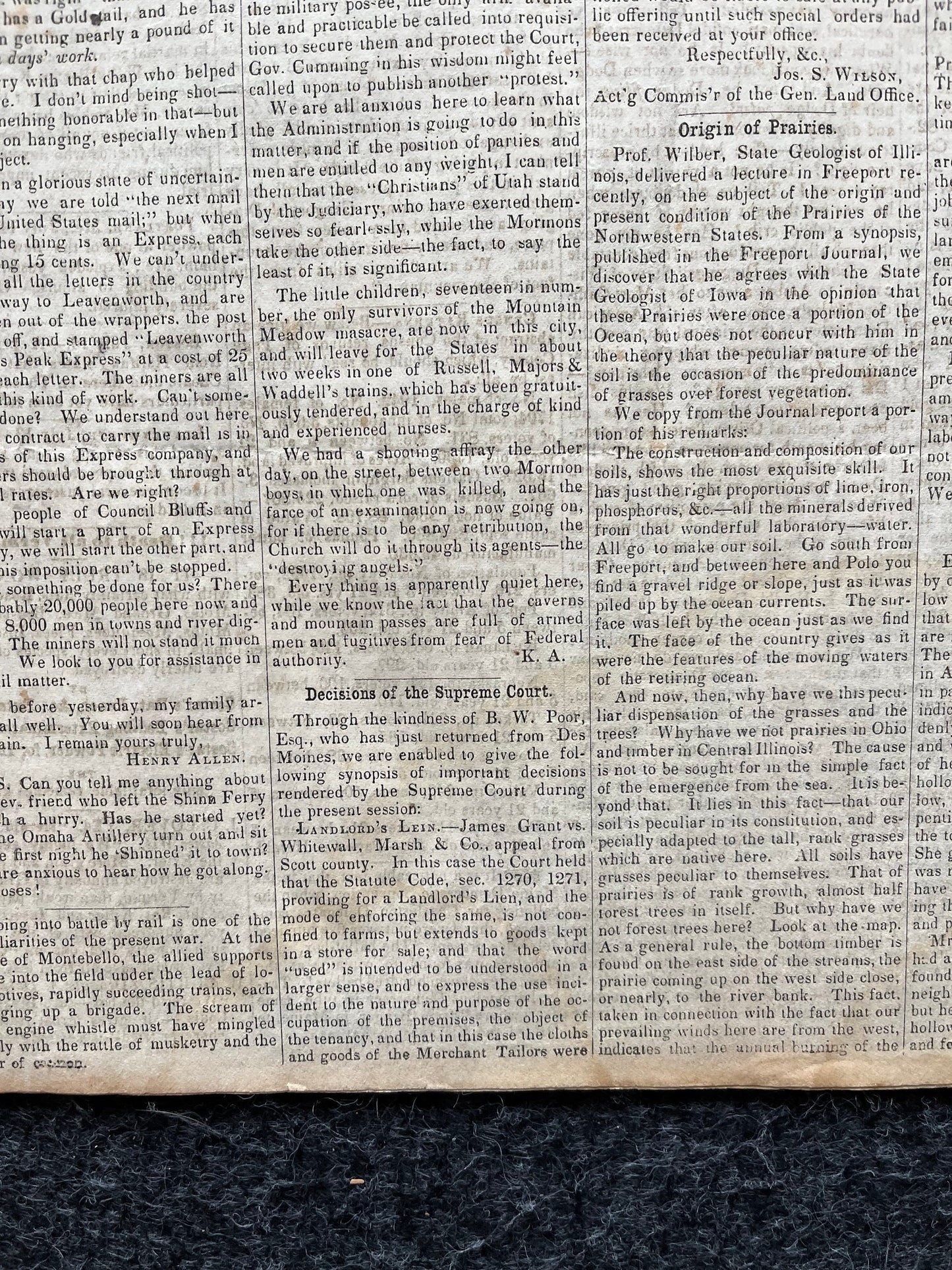 1859 Utah War Mormon History, Church of Jesus Christ of Latter-Day Saints Nauvoo Legion and Mountain Meadow Massacre, Salt Lake City Utah Hi