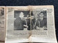 1962 Cold War Cuban Missile Crisis - Russian Warships Travel To Cuba - US Blockade - Vintage Original Newspaper - Red Scare USSR Soviet Unio