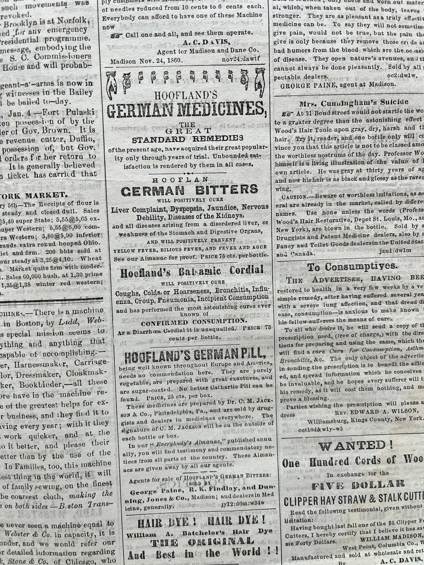 1861 First Civil War Battle, Battle of Bull Run Manassas, Civil War Newspaper, Original Newspaper, History Memorabilia Gifts, Unique Gifts