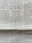 1861 First Civil War Battle, Battle of Bull Run Manassas, Civil War Newspaper, Original Newspaper, History Memorabilia Gifts, Unique Gifts