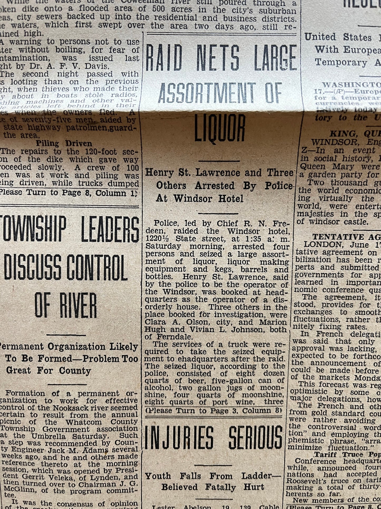 Authentic KC Massacre 1933 Newspaper, John Dillinger Fbi, Kansas City Memorabilia Souvenirs, True Crime Memorabilia, Bar Mancave Gifts